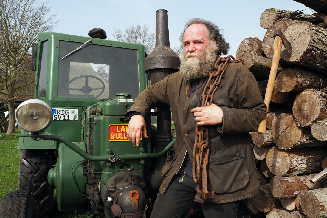 Brennholztag im Freilichtmuseum Klockenhagen